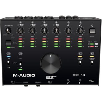 Interfaz M-Audio AIR 192|14 USB-C 8x4 con MIDI