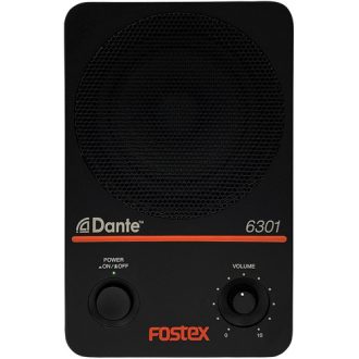 Fostex 6301DT Monitor Activo 4" con Dante y 20W RMS (Individual)