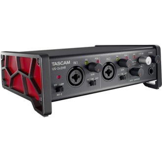 TASCAM US-2x2HR – Interfaz de Audio USB-C 2x2 con MIDI