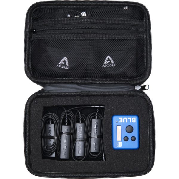 Kit Apogee ClipMic Digital 2 con 4 Micrófonos + Timecode Bluetooth