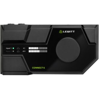 Lewitt CONNECT 6 – Interfaz USB-C 6x6 para PC y Móvil