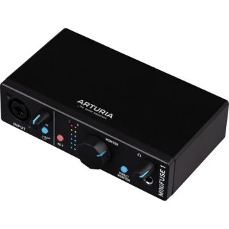 Arturia MiniFuse 1 Interfaz de Audio USB-C (Negra)