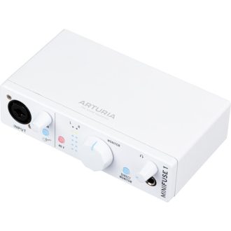 Arturia MiniFuse 1 Interfaz de Audio USB-C (Blanca)