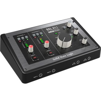 Solid State Logic SSL 2+ MKII – Interfaz de Audio USB-C 2x4 con MIDI