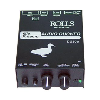 Rolls DU30b: Ducker con Preamp de Micrófono Integrado