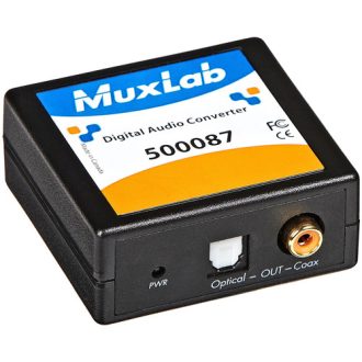 MuxLab 500087 Convertidor de Audio Digital TOSLINK/SPDIF