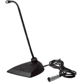 Shure MX412D/S Micrófono Gooseneck Supercardioide 12" de Escritorio