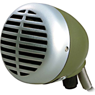 Shure 520DX Green Bullet Micrófono para Armónica