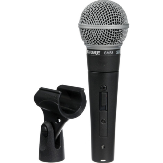 Shure SM58S Micrófono Vocal con Interruptor On/Off