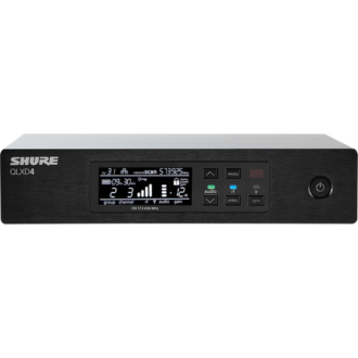 Shure QLXD4 Receptor Digital Inalámbrico UHF (G50: 470 a 534 MHz)