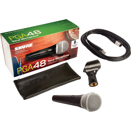 Shure PGA48 Micrófono Dinámico Vocal (Cable XLR) - Image 2