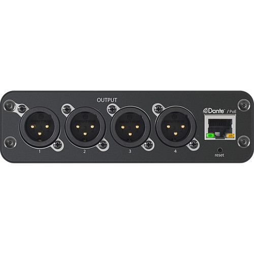 Shure ANI4OUT Interfaz Dante 4 Canales con Salidas XLR - Image 2