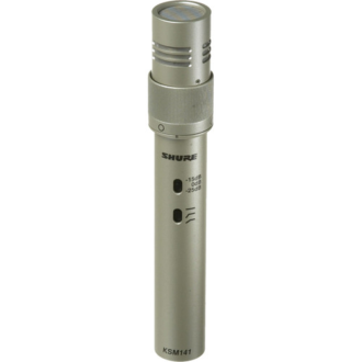 Shure KSM141/SL Micrófono Condensador Cardioide/Omnidireccional