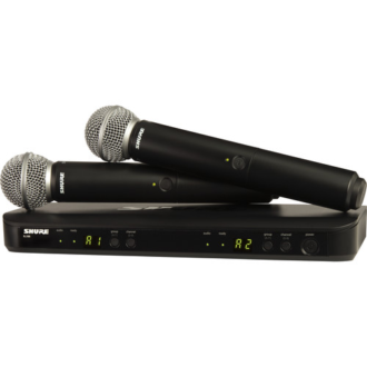 Shure BLX288/SM58 Sistema Inalámbrico Dual J11 (J11: 596 a 616 MHz)