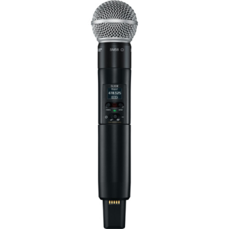 Shure SLXD2/SM58 Micrófono Inalámbrico Digital de Mano (G58: 470 a 514 MHz)