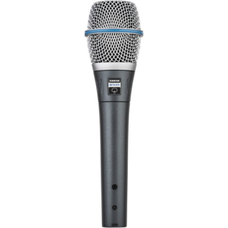 Shure Beta 87A Micrófono Condensador Vocal Supercardioide