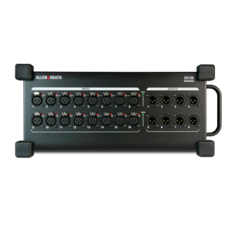 Allen & Heath DX168 Expansor DX 16x8 portátil para dLive/SQ