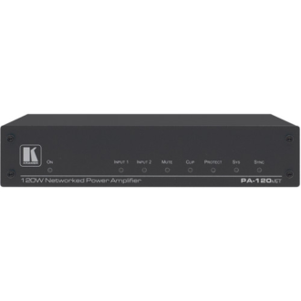 Kramer PA-120Net Amplificador de Red 120W con DSP y Dante
