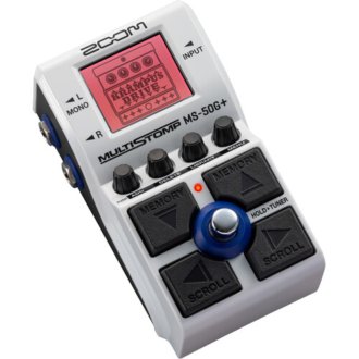 Zoom MS-50G+ MultiStomp Pedal de Efectos para Guitarra