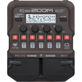 Zoom A1 Four Acoustic Multi-FX Pedal para Instrumentos