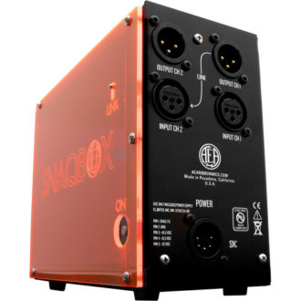 AEA Ribbon Mics Snaqbox – Chasis 500 Series 2 Slots con Aislamiento de Potencia (Naranja)