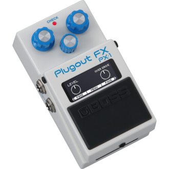 BOSS PX-1 Plugout FX Pedal con 16 Efectos Iconicos