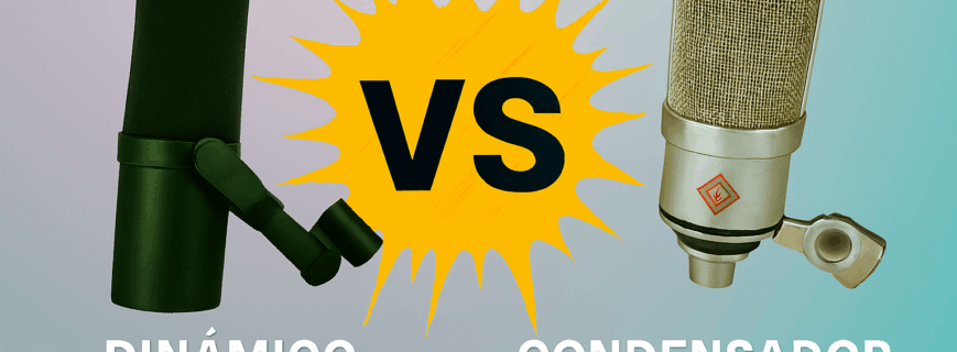 Micrófonos de Estudio: Cómo Elegir el Ideal para Voz e Instrumentos