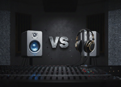 Monitores de Estudio vs Audífonos: Qué Elegir Para Grabar, Mezclar y Masterizar