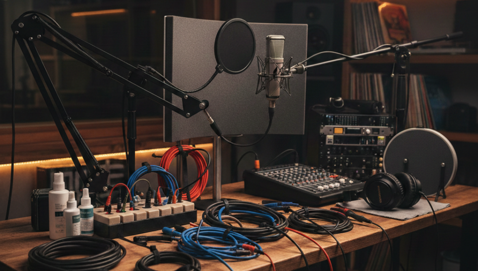 Accesorios de Estudio Subestimados que Mejoran Tus Grabaciones